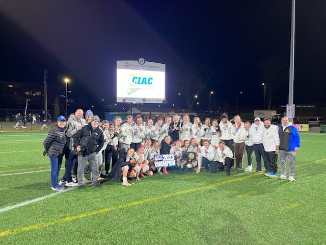 BA_Begue's tweet photo. Bacon Academy,  Girls soccer Class M champions!! Congrats team! @BaconAcademy https://t.co/xrqE9IxdSY