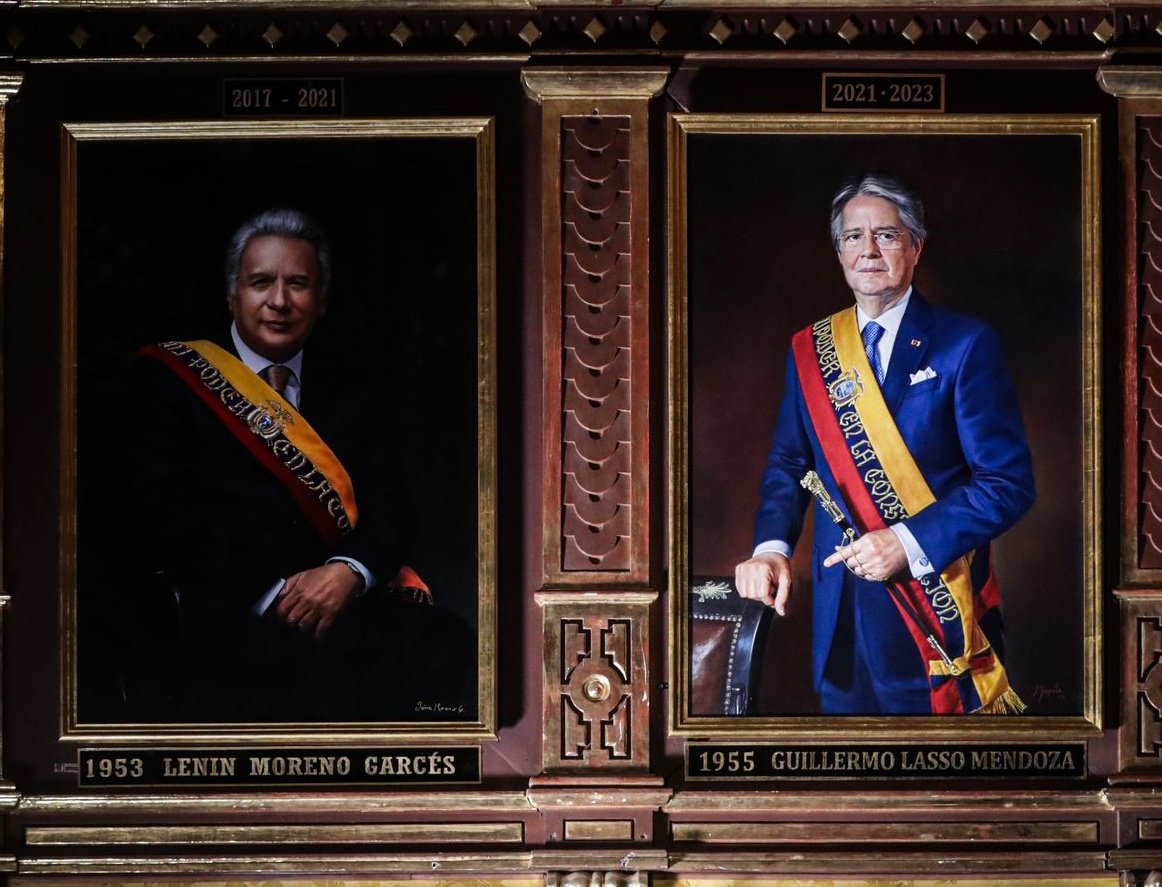 ¿De los últimos 2 presidentes, cuál fue el peor presidente del Ecuador, Lenín Moreno o Guillermo Lasso?

Lenín Moreno = LIKE
Guillermo Lasso = RT