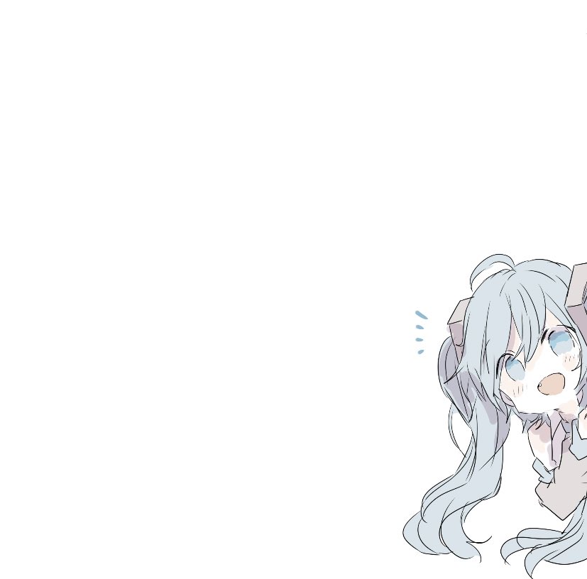 初音ミク 「ミクちゃん描いてます…あの…よかったらフォローよろしくお願いします… 」|sakiのイラスト