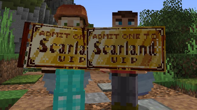 I got to play Decked Out 2 AND go to Scarland! WHAT A DAY!! Ty @TangoTekLP and everyone on Hermitcraft!!