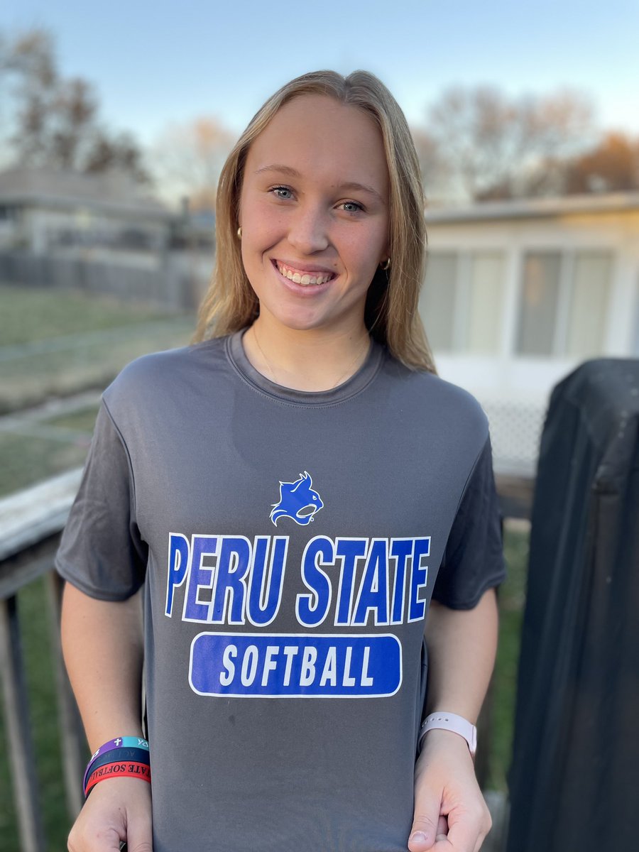 I’m super excited to announce that I have made my decision to further my academic and athletic career at Peru state college! I want to thank my family for all you have done, my coaches for all you have taught me and my teammates for all your support! Can’t wait to be a bobcat💙🤍