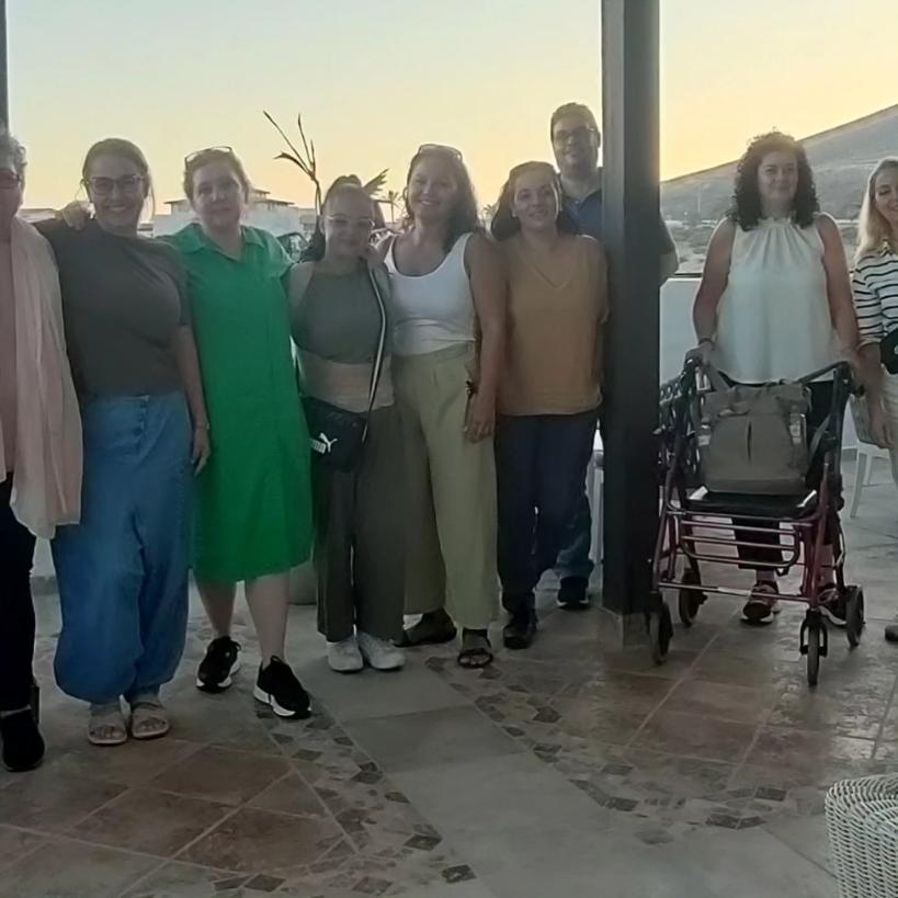 Hoy hemos iniciado el proyecto "Encuentros con Alma" (subvencionado por el Gobierno de Canarias y el Servicio Canario de la Salud) en el Fuerteventura Princess &amp; Esencia (Pájara - Fuerteventura), agradecemos a la dirección del hotel su colaboración para poder llevarlas a cabo.