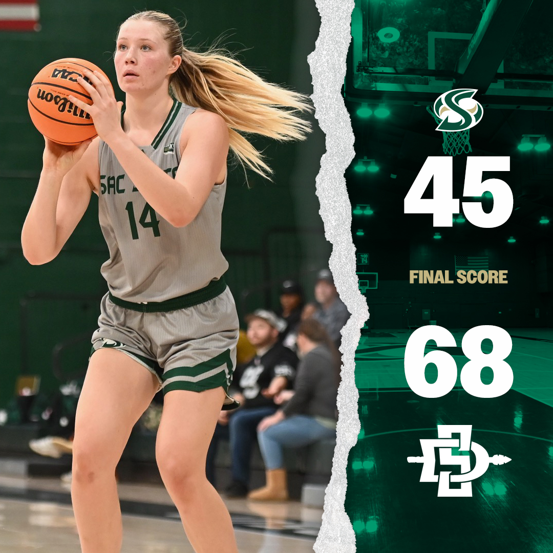 𝗙𝗜𝗡𝗔𝗟 𝗦𝗖𝗢𝗥𝗘 🐝 45 🔴 68 Hanson with her third straight double-double thanks to 19 points (7-12 FG) and 11 rebounds... Versteeg with 7 assists... Lautaimi with 8 points & 3 reb. #StingersUp