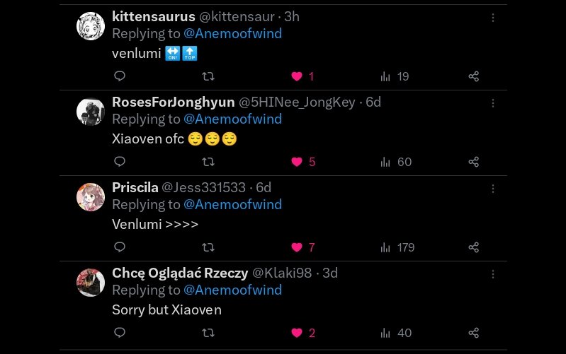 Anemoofwind's tweet photo. Ooo~ Venlumi and xiaoven gonna get battle soon 👀 #venti #lumine #xiao #venlumi or #xiaoven #GenshinImpact https://t.co/BCIAR2geF9