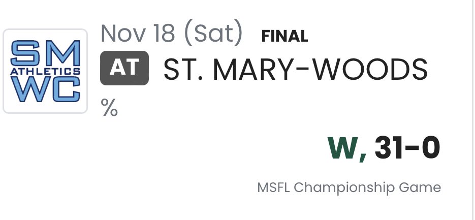 Congrats to our own <a href="/maurion_turks/">maurion turks</a> and the Calumet College St. Joe football team on their championship victory today. We love seeing our Eagles fly high!  #EaglePride
