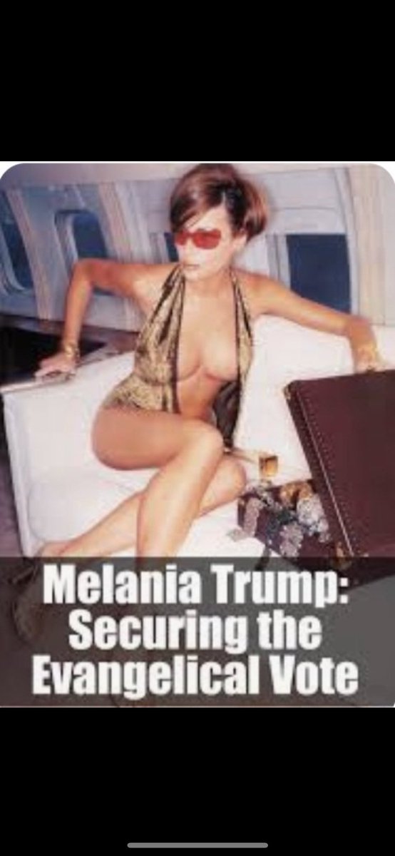 Christian who support Trump are hypocrites. I don’t care that she’s a gold digger. But she had a career as a model&amp;shes beautiful. I disagree with any liberal putting her down for that career. That’s not what we’re about. We believe in personal freedom so why should we care?
