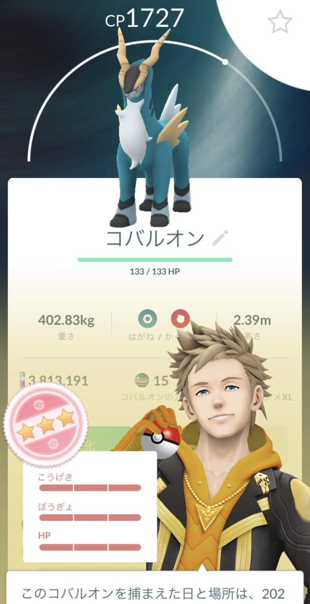 p_poke33's tweet photo. わぁ！！やった！！！
#ポケモンGO https://t.co/0YRo5fBto3