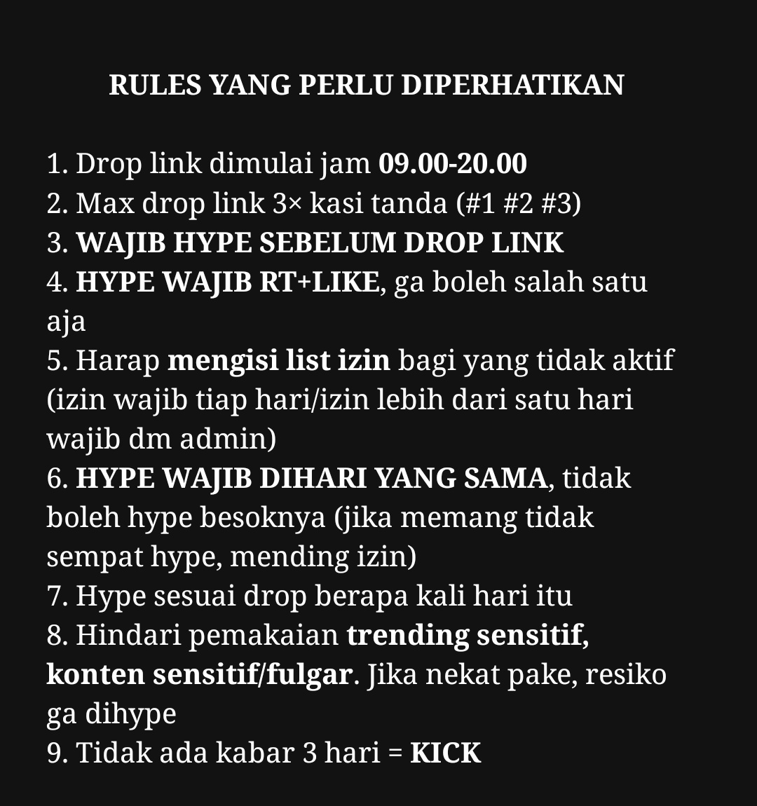 dolqls's tweet photo. Haloo, aku mau open gdm hype rt+like affiliate. Aku utamain yg belum segdm
Syarat:
1. Aktif dan mau patuh rules
2. Open dm (ga perlu follow)
3. Silahkan rep mau join (NO DM)
4. RT/LIKE postingan ini 

t. shopee tokopedia affiliate moots mutualan grub https://t.co/6zssS2kRzb