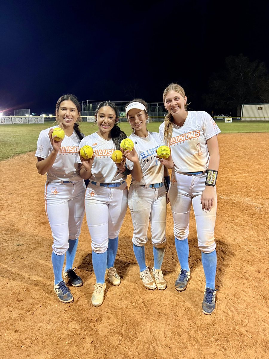 Bombs away💣💣💣💣💣
-Atiana Ramirez 2024 RH C/1B hits 2
-Mia Lopez 2024 RH OF 
-Esmeralda Soto 2025 RH MIF
-Camryn Plocheck 2025 (TX State)