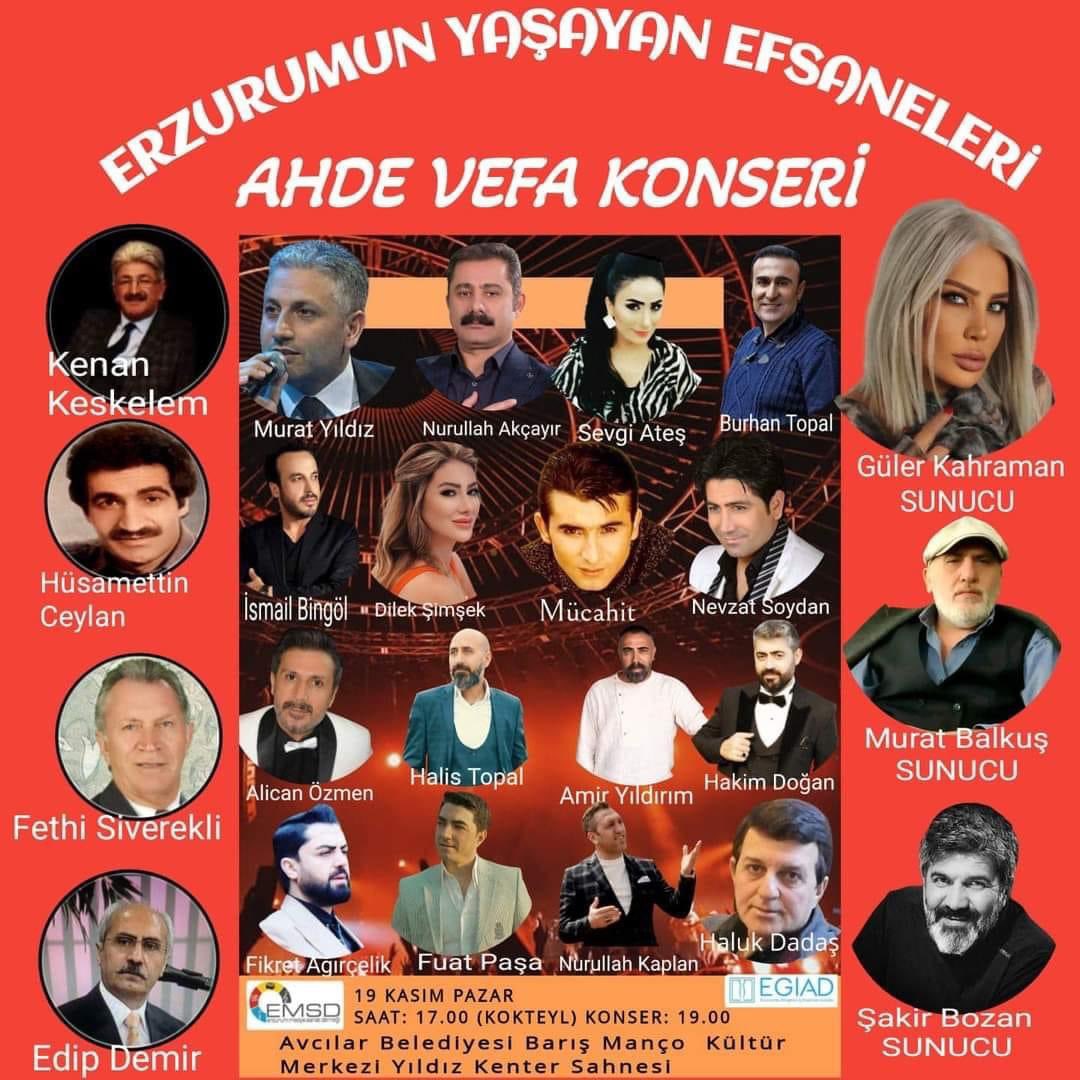 HalisTopal's tweet photo. Biri Birinden Kıymetli Erzurumumuzun Değerli Ve Kıymetli
Çınarları İçin Düzenlenen
AHDE VEFA Programı İçin
Sanatçı Hemişehrilerim ile
Beraber Olacağız Tüm Hemşehrilerimizi Davet Ediyoruz …
EMSD YÖNETİM
#halistopal #erzurum #hınıs #dadaş #tekman #istanbul #konser #düğün https://t.co/j66XCrD9HY