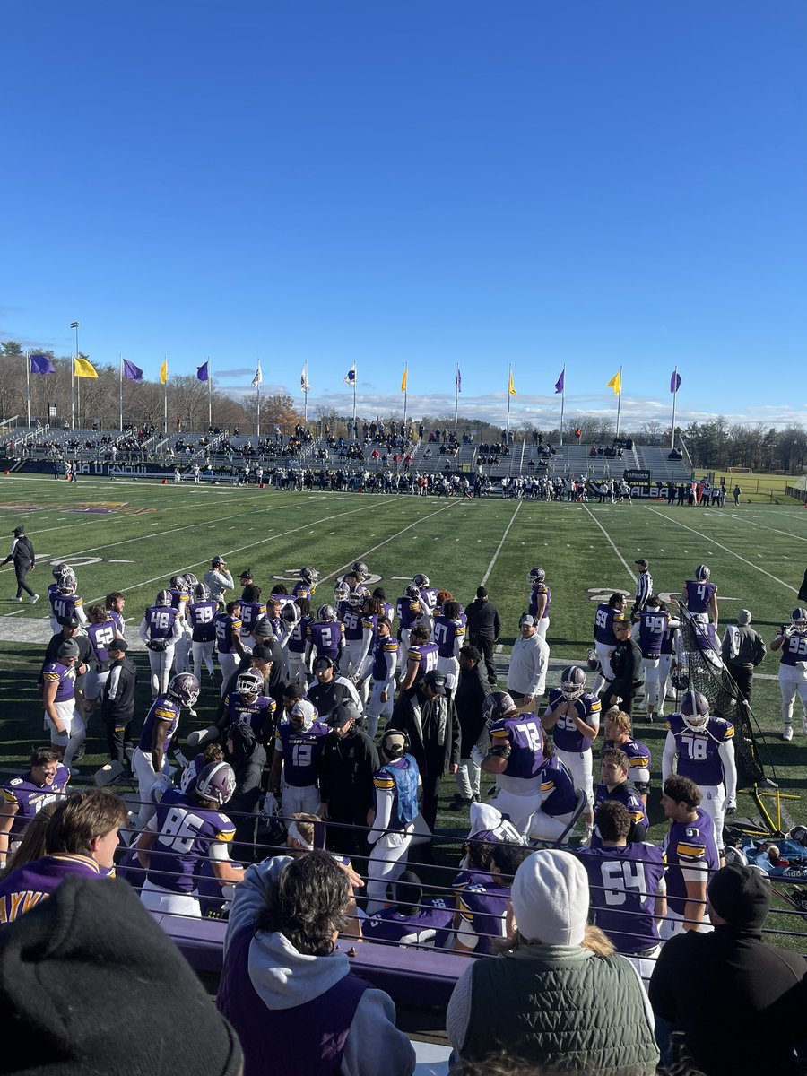 Had a great day today at @UAlbanyFootball . Loved seeing the Danes bring home the championship with a dominant win. The environment was like no other, thank you @CoachKue for making this amazing experience possible. I look forward to being back on campus soon! @Coach_Calabrese
