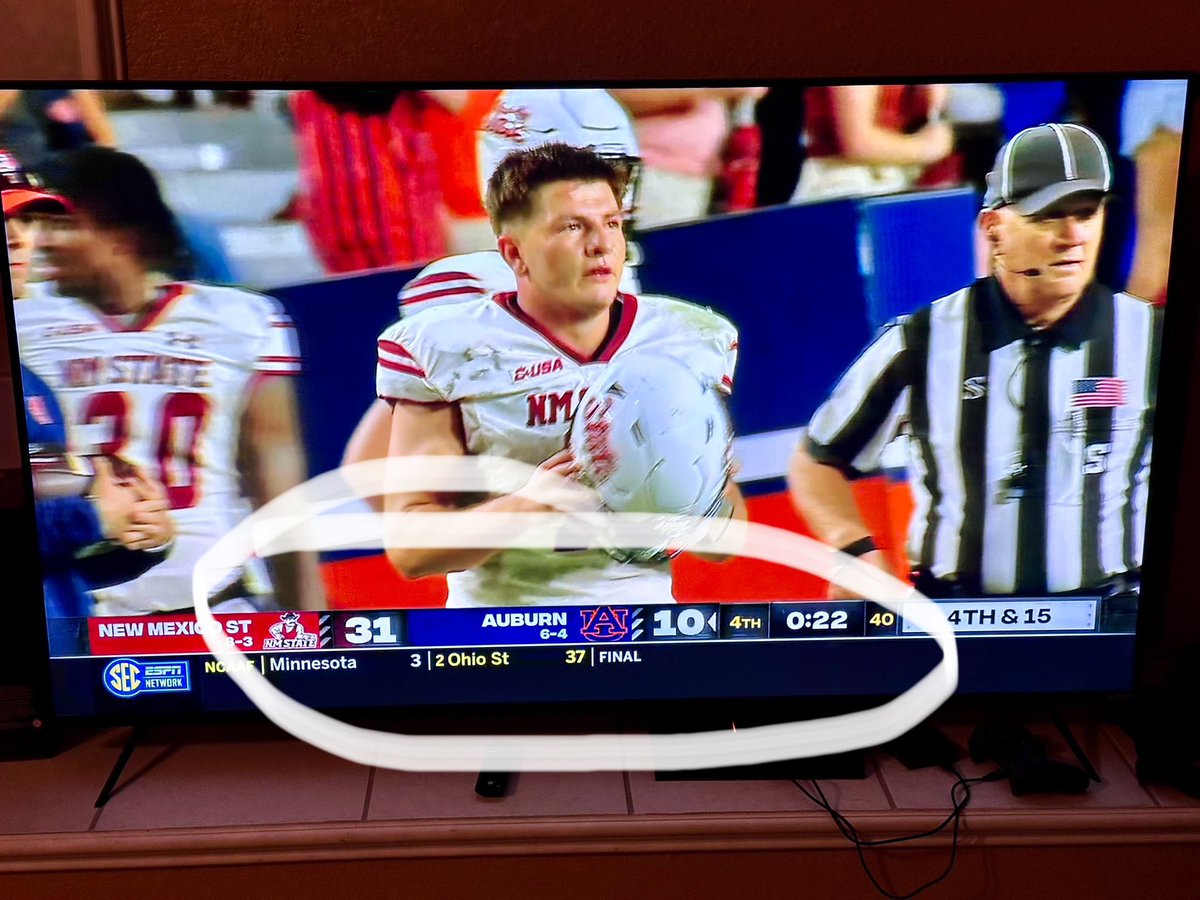 Pete Gallego (@petegallego) on Twitter photo Watching <a href="/SEC/">Southeastern Conference</a> action since <a href="/TexasFootball/">Texas Football</a> is moving there soon. Saw history made. <a href="/NMSU_Football/">NMSU Football</a> beat <a href="/AuburnFootball/">Auburn Football</a> 31-10; @NMSU’s 1st-ever win against an <a href="/SEC/">Southeastern Conference</a> team! Proud to see a diverse Far West Texas neighbor do so well! Congrats to #CoachFixIt & the team! <a href="/ConferenceUSA/">Conference USA</a> Watching <a href="/SEC/">Southeastern Conference</a> action since <a href="/TexasFootball/">Texas Football</a> is moving there soon. Saw history made. <a href="/NMSU_Football/">NMSU Football</a> beat <a href="/AuburnFootball/">Auburn Football</a> 31-10; @NMSU’s 1st-ever win against an <a href="/SEC/">Southeastern Conference</a> team! Proud to see a diverse Far West Texas neighbor do so well! Congrats to #CoachFixIt & the team! <a href="/ConferenceUSA/">Conference USA</a>