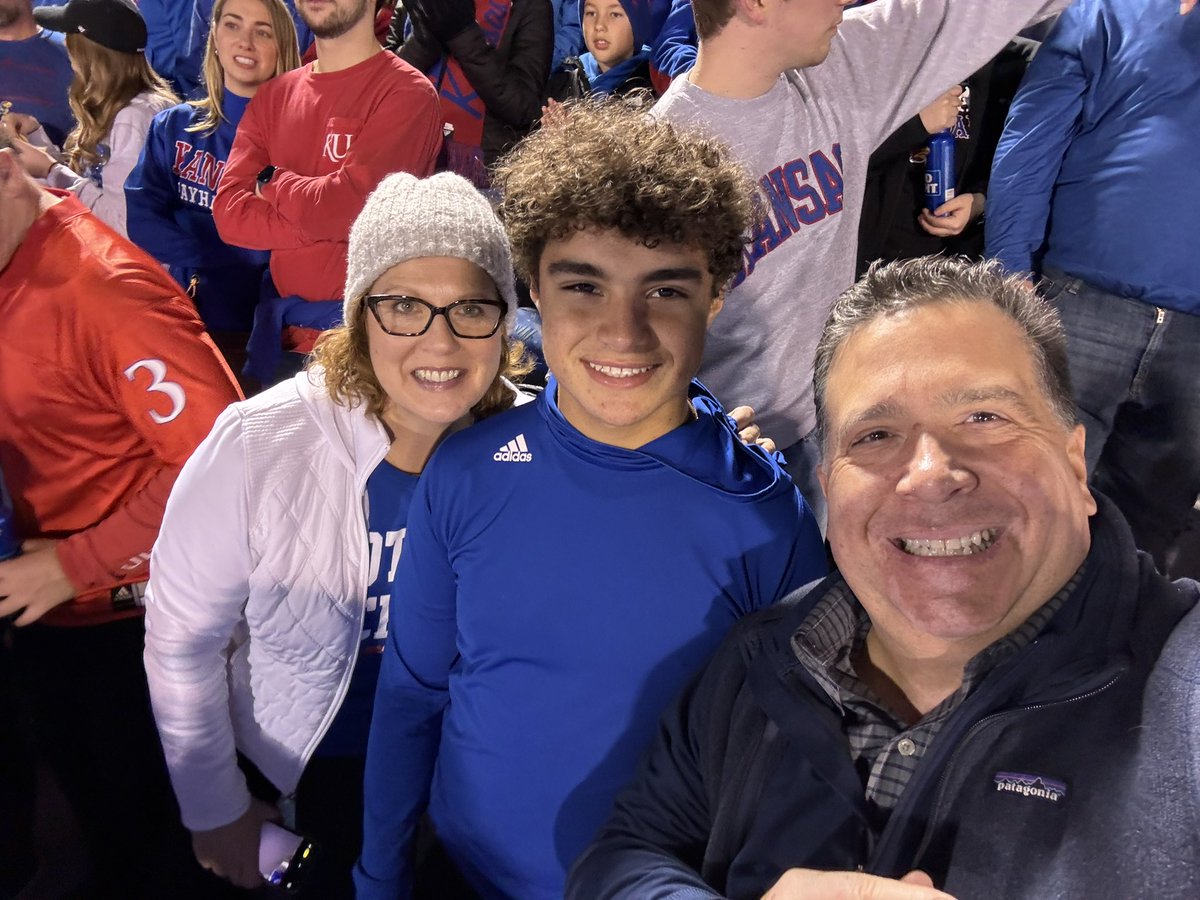 tobgyver's tweet photo. Sunflower showdown. Last game at “The Booth” before renovation!  #kufanpix https://t.co/6BA6cajPYB