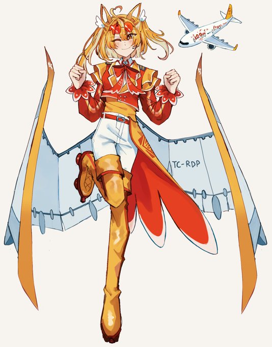 Airbus A321 #OriginalCharacter #擬人化