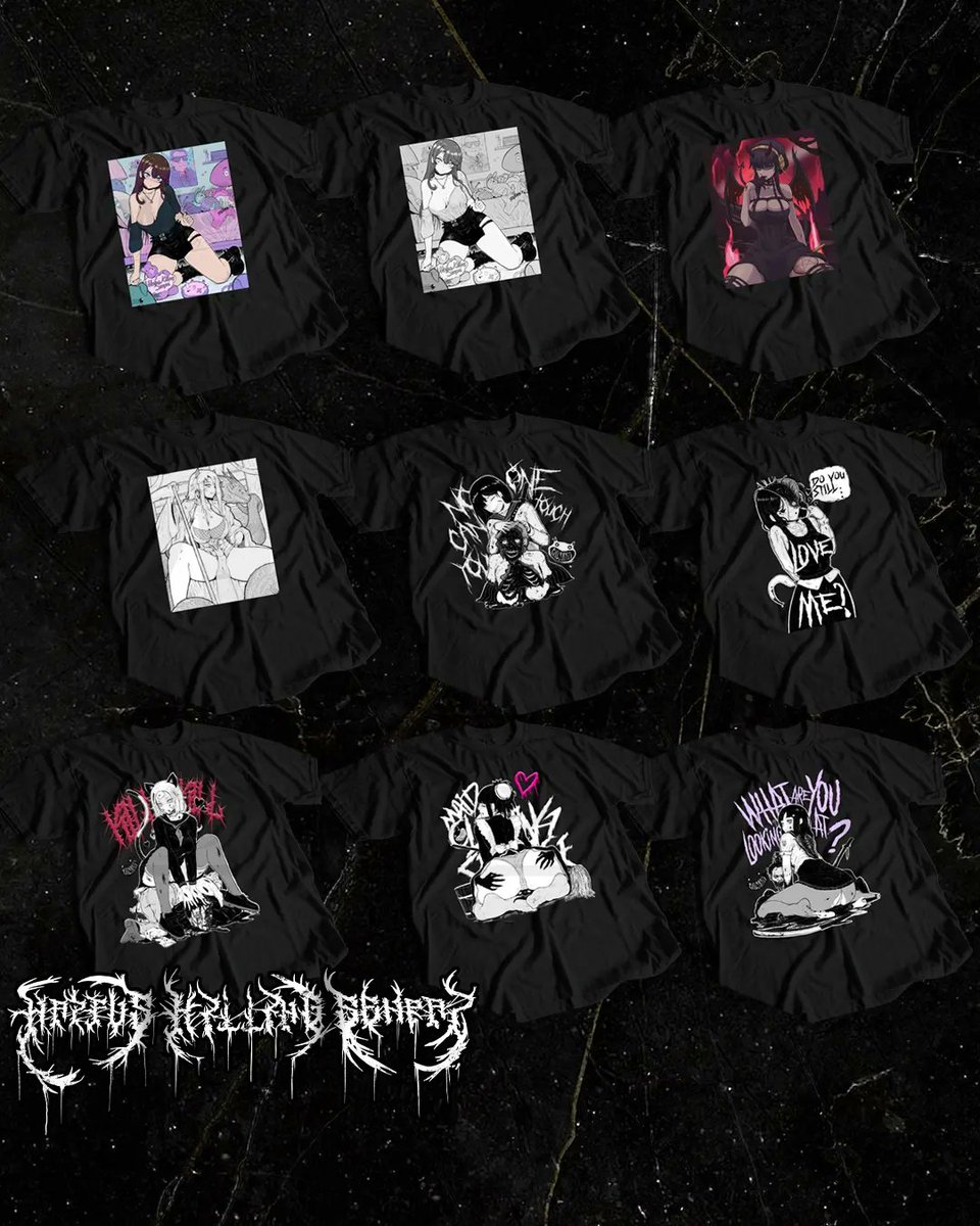 🚨 Wave 17! 🔥 Available for a little while longer! These design will only be available for the next few hours! Pre-orders close tonight at midnight! Shirts are available and they are BUY 3 GET 1 FREE! Get them while they're still available!

Love you bye...