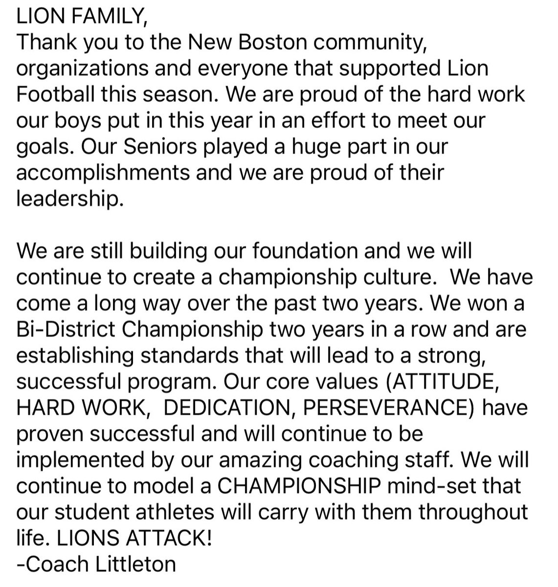 New Boston Lion Football tweet media