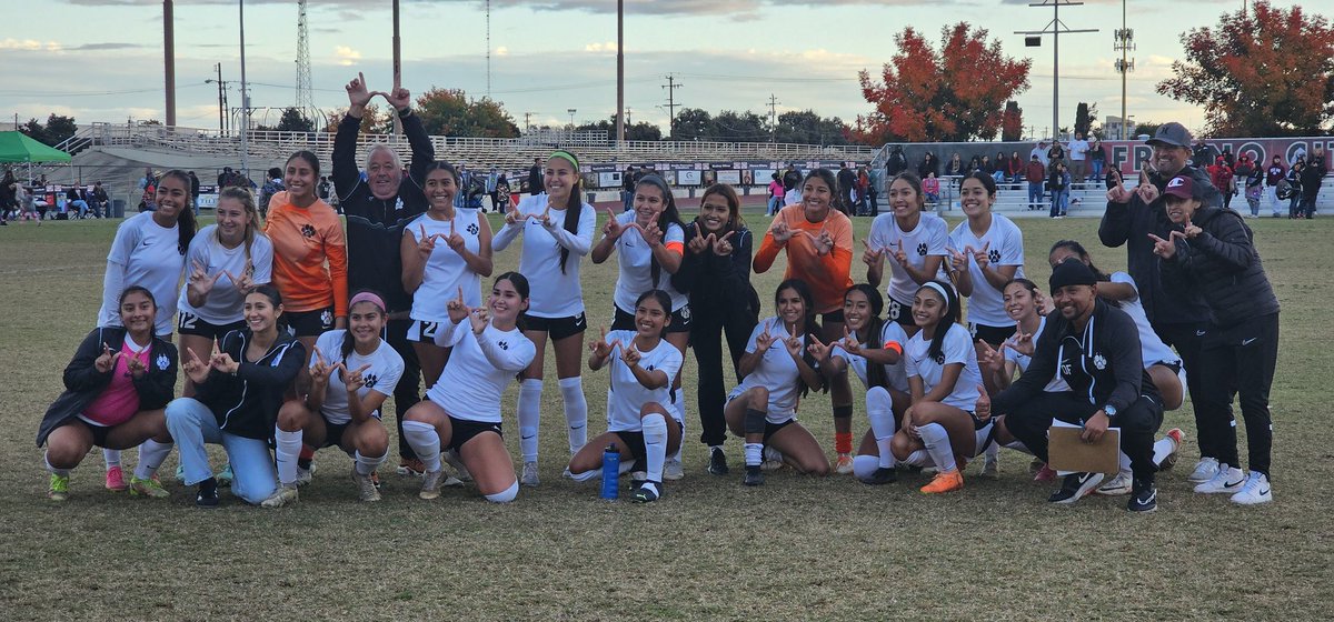 Congratulations to our women's soccer team for beating Fresno City College 2-1 in the first round of the Northern California Playoffs today! It's our first win over the Rams in program history. Congratulations, everyone!! On to round two!  #GoTigers🐯