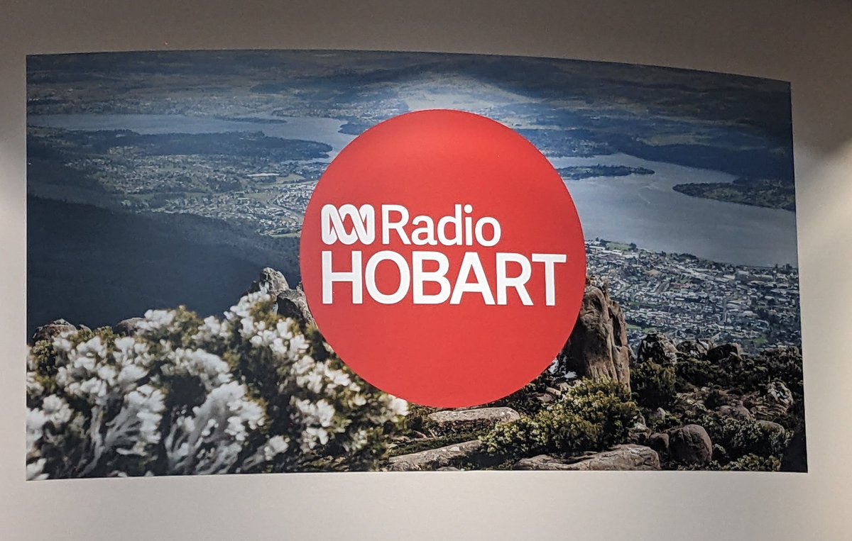 About to chat about my PhD work on radio, tune in online! 📻 <a href="/abchobart/">ABC Hobart</a>