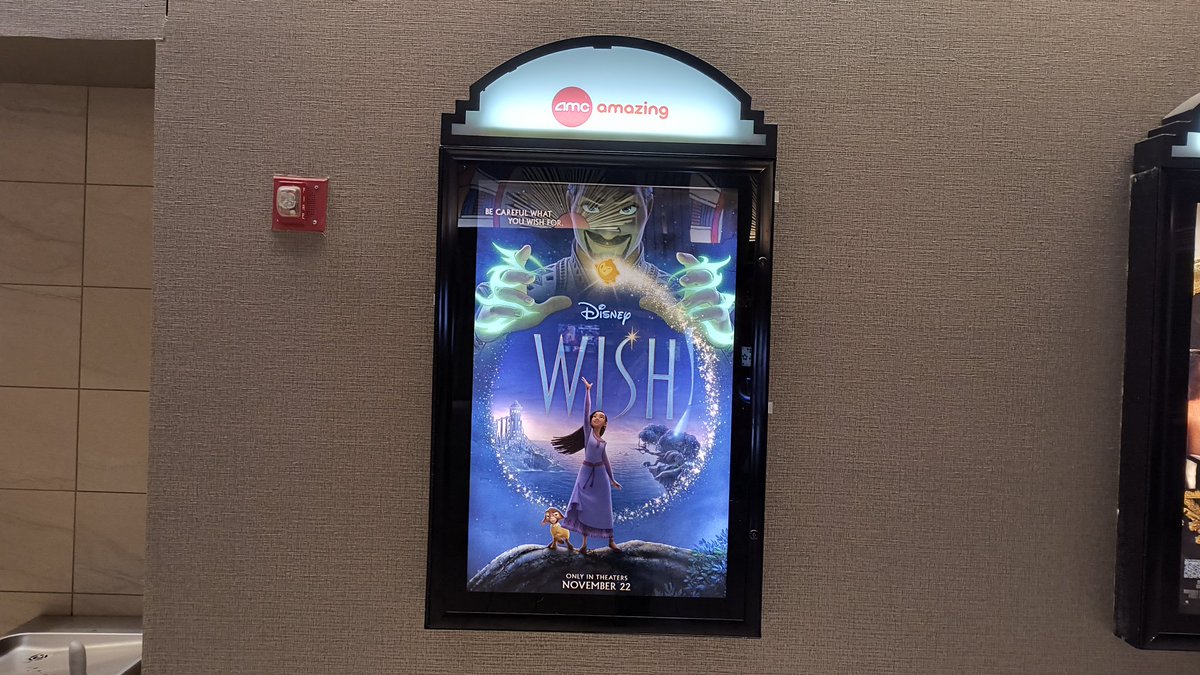 JackDrees's tweet photo. Went to an early access screening of #WISH.
Wow. Electrifying soundtrack, booming score, great protagonist and villain! It has lots one can want in a movie of this kind.
I am a tad iffy on the climax but the first two acts make up for it!
#SceneBefore #NerdArmy #FilmTwitter https://t.co/K0EjChNCEu