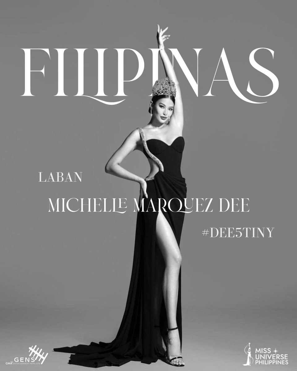 GENSDigital_'s tweet photo. Itβs DEE most beautiful day in the UNIVERSE! π Laban, Filipinas! Laban, @michellemdee! π΅π #MichelleMarquezDee #DEE5TINY #LabanMMD #MissUniverse2023 #Philippines #Filipinas https://t.co/PabvUcHxfX