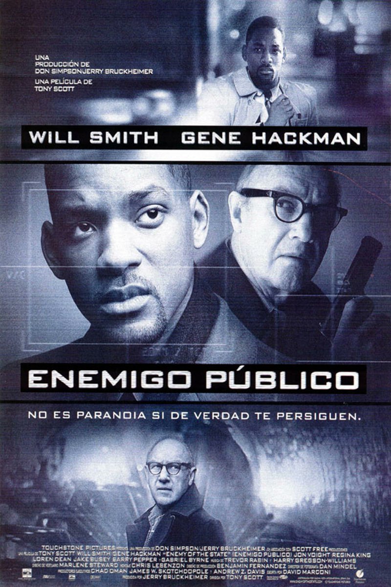 El 20 de noviembre de 1998, se estrenó 'Enemigo Público' en Estados Unidos, dirigida por Tony Scott y protagonizada por Will Smith y Gene Hackman. Una película que nos sigue cautivando con su intriga y acción.

¿Qué opináis de esta película?

 🎬 #EnemigoPublico #TonyScott