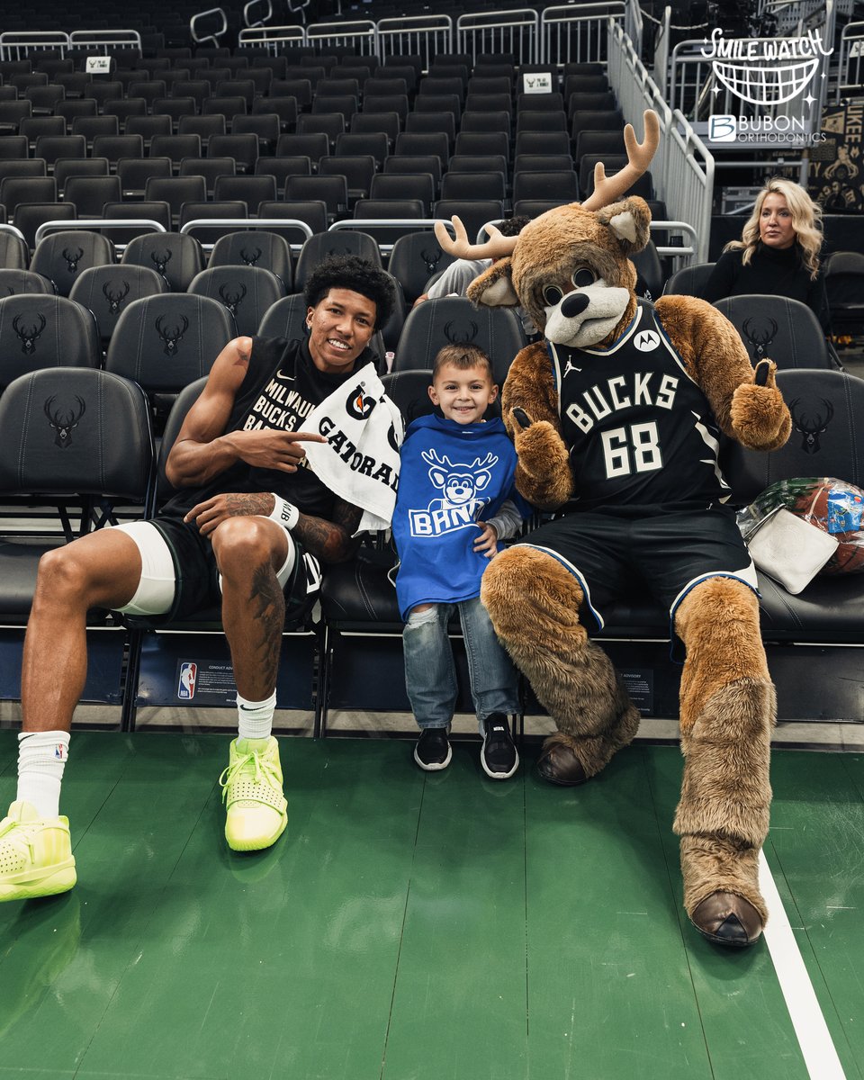 Bucks's tweet photo. Dream come true. https://t.co/zrQM01nv4V