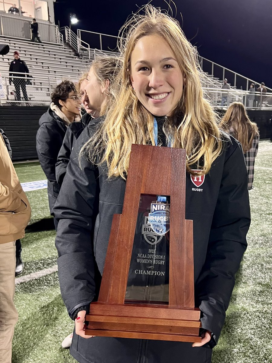 HUGE CONGRATULATIONS to former <a href="/UPRIGHTRUGBY/">UPRIGHT RUGBY CANADA</a> Alums Reese Morgan &amp; Victoria Stanley and <a href="/RadcliffeRugby/">HarvardWRugby</a> on their <a href="/ncaawomensrugby/">ncaa womens rugby</a> D1 championship!! x.com/radclifferugby…