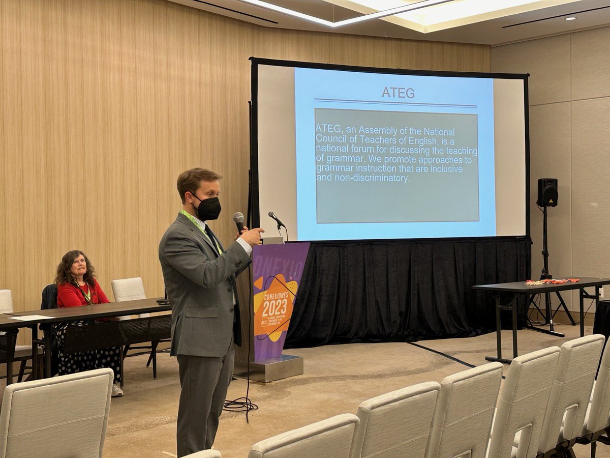 Had a great time presenting on innovative grammar instruction with <a href="/ATEG_Grammar/">ATEG</a> at #NCTE23!