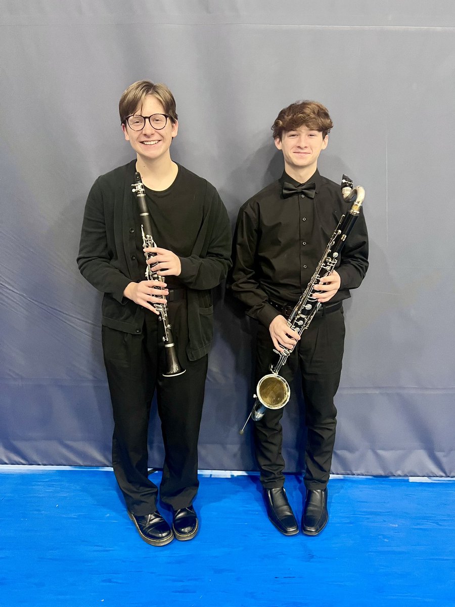 MsBaumanJTHS's tweet photo. Great job to Finn, Caiden, and all of our other Joliet musicians at the District 1 ILMEA festival today!!! 🎶 https://t.co/Kyc8bZT5SO