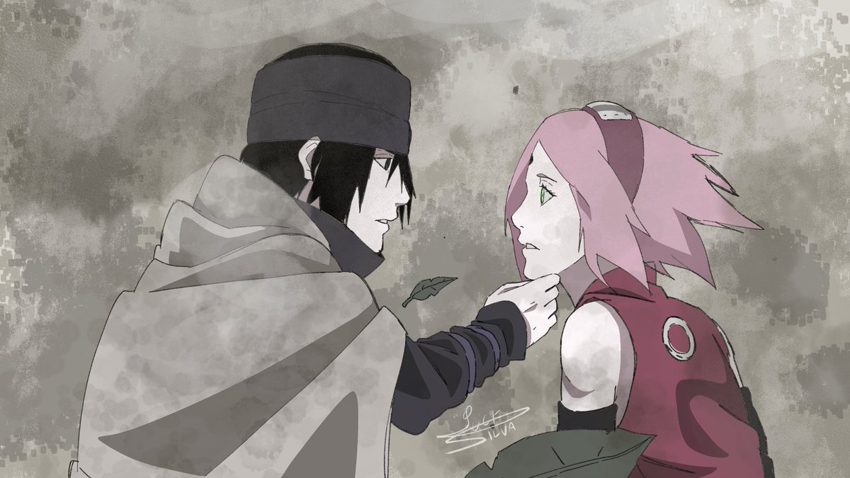 StBlueVortex's tweet image. 🌸 Sasuke and Sakura fanart🌸

✍️ @LuckDrawings