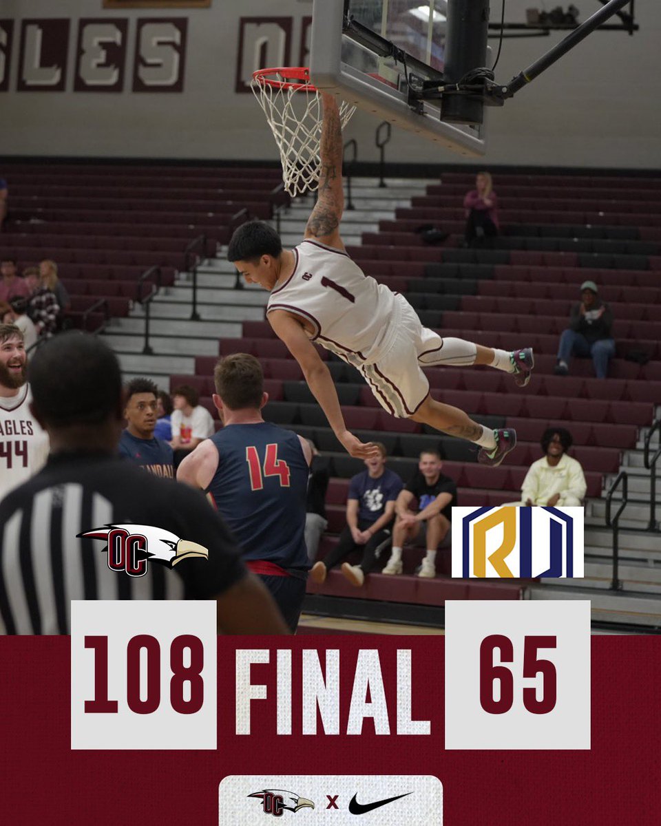 OCEaglesMBB's tweet photo. Going up, on a Saturday! 🦅 

#TalonsUp https://t.co/FW20hf0PiV