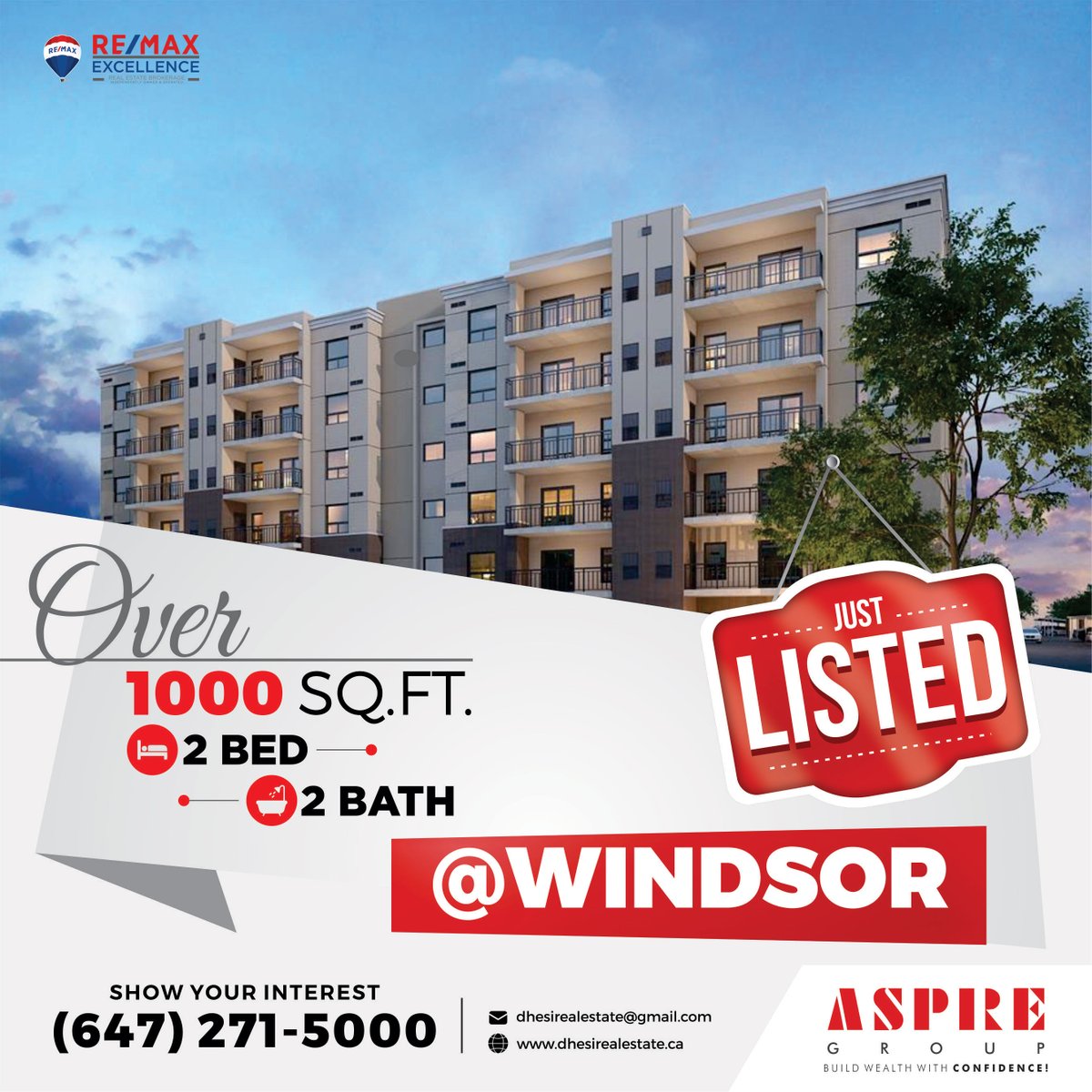 🏡 Just Listed in Windsor! 🌟

Discover the charm of this newly listed gem! ✨ Spacious 2 Bed - 2 Bath, boasting over 1000 sqft 
 #JustListed #WindsorRealEstate #DreamHome #HomeSweetHome #NewListing #WindsorHomes #RealEstateDreams #HouseHunting #PropertyForSale