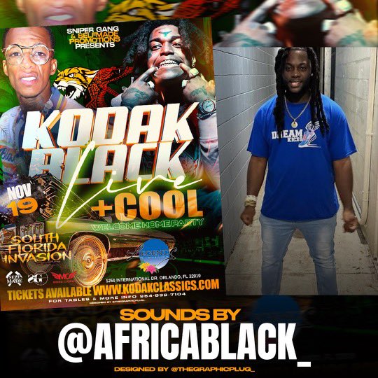 SelfMadePromo__'s tweet photo. Sunday November 19th🗓️ South Florida Invasion, Florida Classic Finale Concert @kodakblack Live 🎥 Welcome Home @coolhustla 💥 🎫Ticket Link In Bio‼️

🎶Sounds By: https://t.co/DzzCGjD4Ux