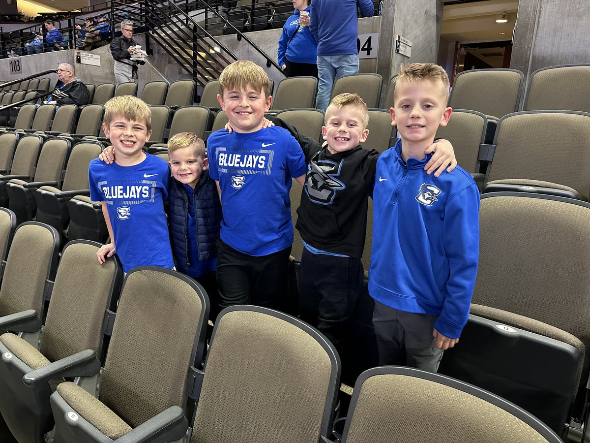Great Nephews here to cheer on Coach Apke #GoJays