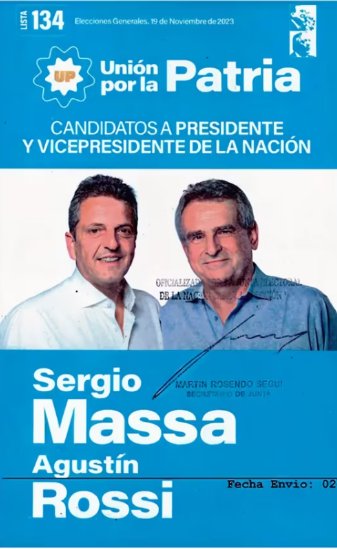 Sin lugar a dudas #MassaPresidente