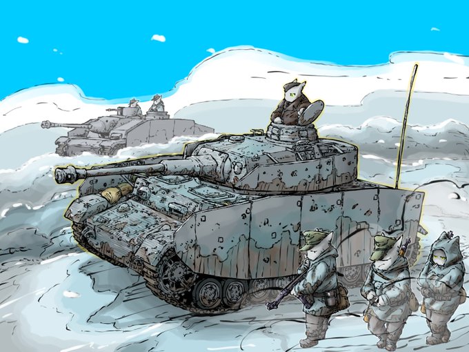 「雲 戦車」のTwitter画像/イラスト(新着)