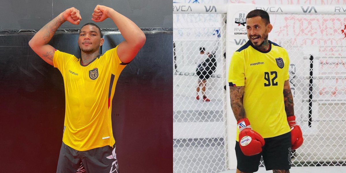 gastonreyno's tweet photo. Los dos juntos peleando en #UFC299 sería una locura, paralizarían Ecuador y toda Latinoamérica @danawhite 🙏🏼🇪🇨 https://t.co/4oyC4jXVMO
