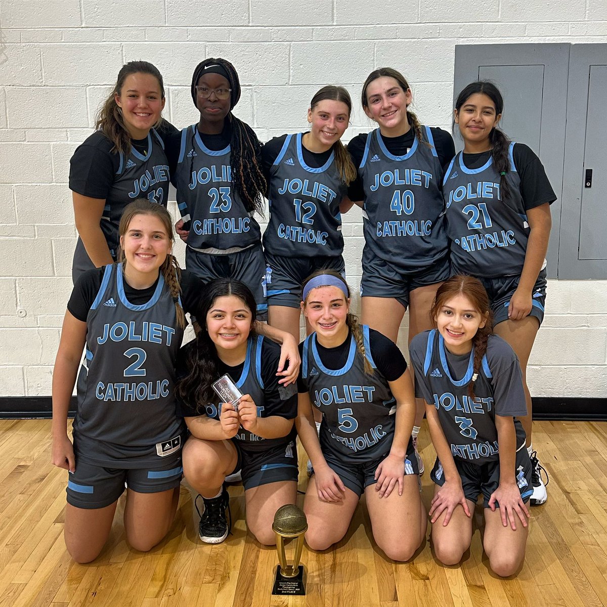 Congratulations to our JV Girls for placing 2nd in the Lincoln-Way Central Thanksgiving Tournament 🏀🙌🩵🪽

We defeated Lincoln-Way West in our first game today, and lost to Minooka in the championship game.  Finished up the tournament 3-2. 

Great work Angels 🩵🪽🙌