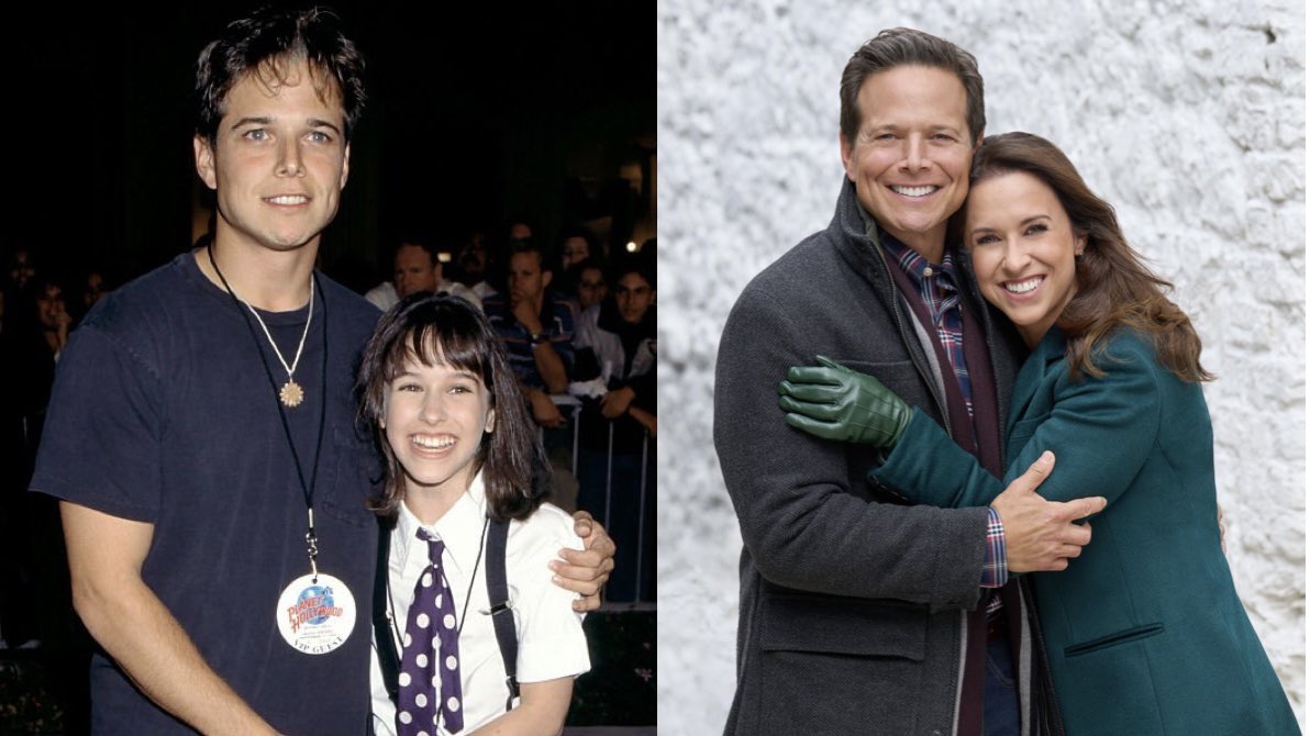 janettemsu's tweet photo. This is pretty heartwarming to see these two onscreen again together!  @scottwolf @IamLaceyChabert @hallmarkchannel #AMerryScottishChristmas https://t.co/mL8d3vlU2h
