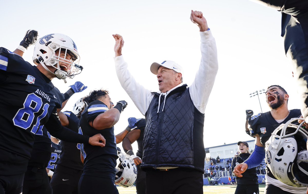 AU_Spartans's tweet photo. SPARTANS WIN❗️

@AU_SpartanFB defeats Coe College 20-7 in the first round of the NCAA Division III Football Championship!

#weareoneAU | #d3football | #ncaachampionship https://t.co/pMVFeV8tqY