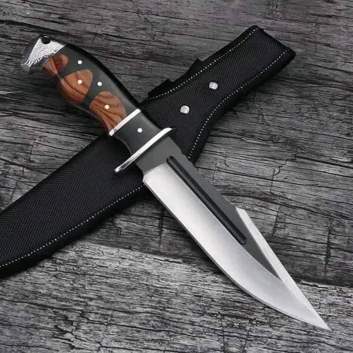 Amazing handmade Bowie knife With unique handle style for Christmas gift DM For Ordered