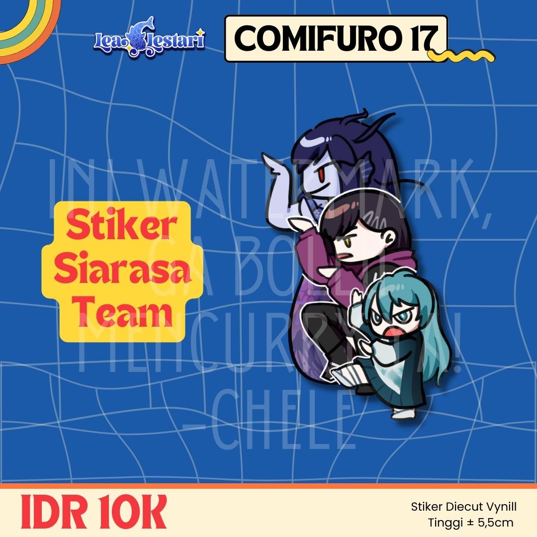 LeaLestariVT's tweet photo. #Comifuro17 #comifuro17catalog 
Hai Sobat Empang!! Jangan lupa ke booth Spearhead CirclexSIARASA di D-54 yahhh~

Dapatkan merch Lea~
Yeyeye Lalala~
MERCH MANA NIH yang kamu sukaa? https://t.co/RQYlh6j1Sa