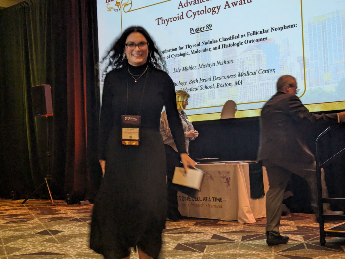 🔸🔶 Congratulations @lily_mahler !!!🔶🔸 On receiving the Advances in Thyroid Cytology award at ASC's annual meeting! @cytopathology #cytology #cytopathology #ASCyto23