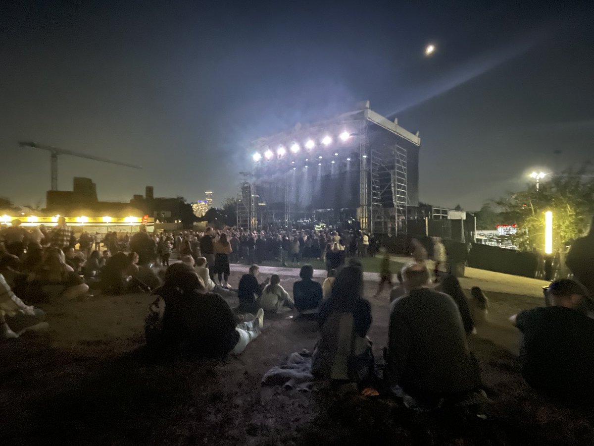 Getting ready for The National tonight in Houston!