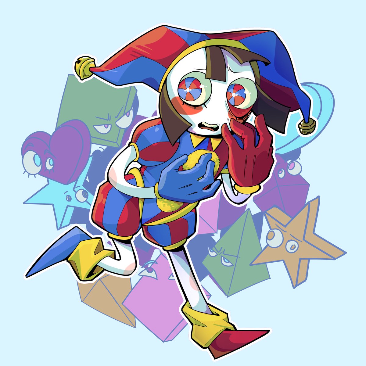CrocustheClown's tweet photo. 🚪🤡

#Pomni #TheAmazingDigitalCircus https://t.co/e12gM5Q3f3