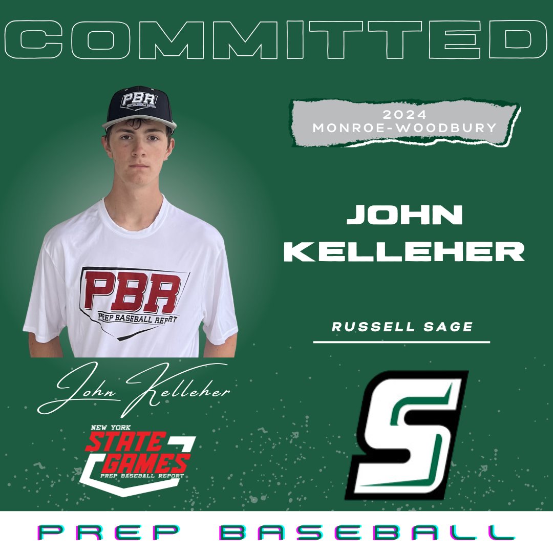 Prep Baseball New York (@prepbaseballny) on Twitter photo ⚡Commitment Watch⚡
2024 OF John Kelleher (Monroe-Woodbury) has committed to
Russell Sage College #congrats
❗2023 NY State Games❗
<a href="/Jjkell6/">John Kelleher</a> | <a href="/SageBaseball1/">SageBaseball</a> | #committed ⚡Commitment Watch⚡
2024 OF John Kelleher (Monroe-Woodbury) has committed to
Russell Sage College #congrats
❗2023 NY State Games❗
<a href="/Jjkell6/">John Kelleher</a> | <a href="/SageBaseball1/">SageBaseball</a> | #committed