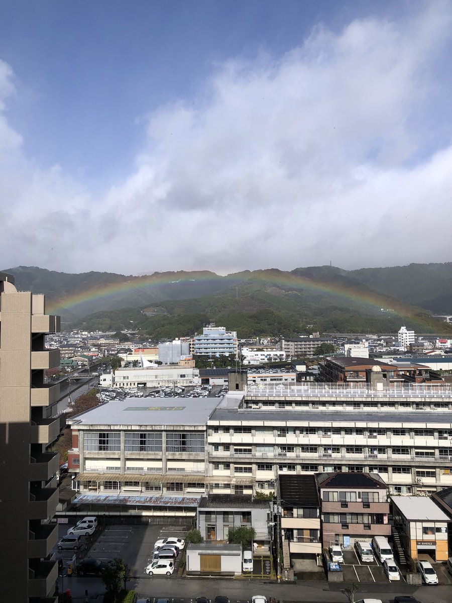 昨日は、虹フィーバーデー🌈🌈
#高知　#虹