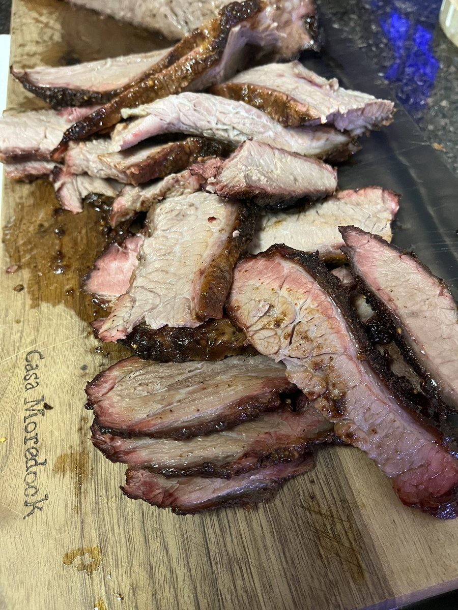 CastRedhead's tweet image. Brisket and Mac &amp;amp; Cheese on the smoker for dinner tonight! Brisket rubbed in #ThereinLiesTheRub #BlueberryRub and some #ChocolateChipotleRub from @FarOutFoodz