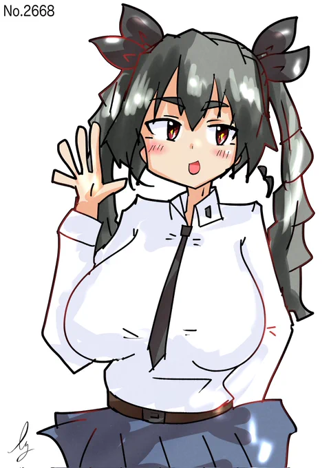 [ハーイ!アンチョビ]#1日1ドゥーチェ 