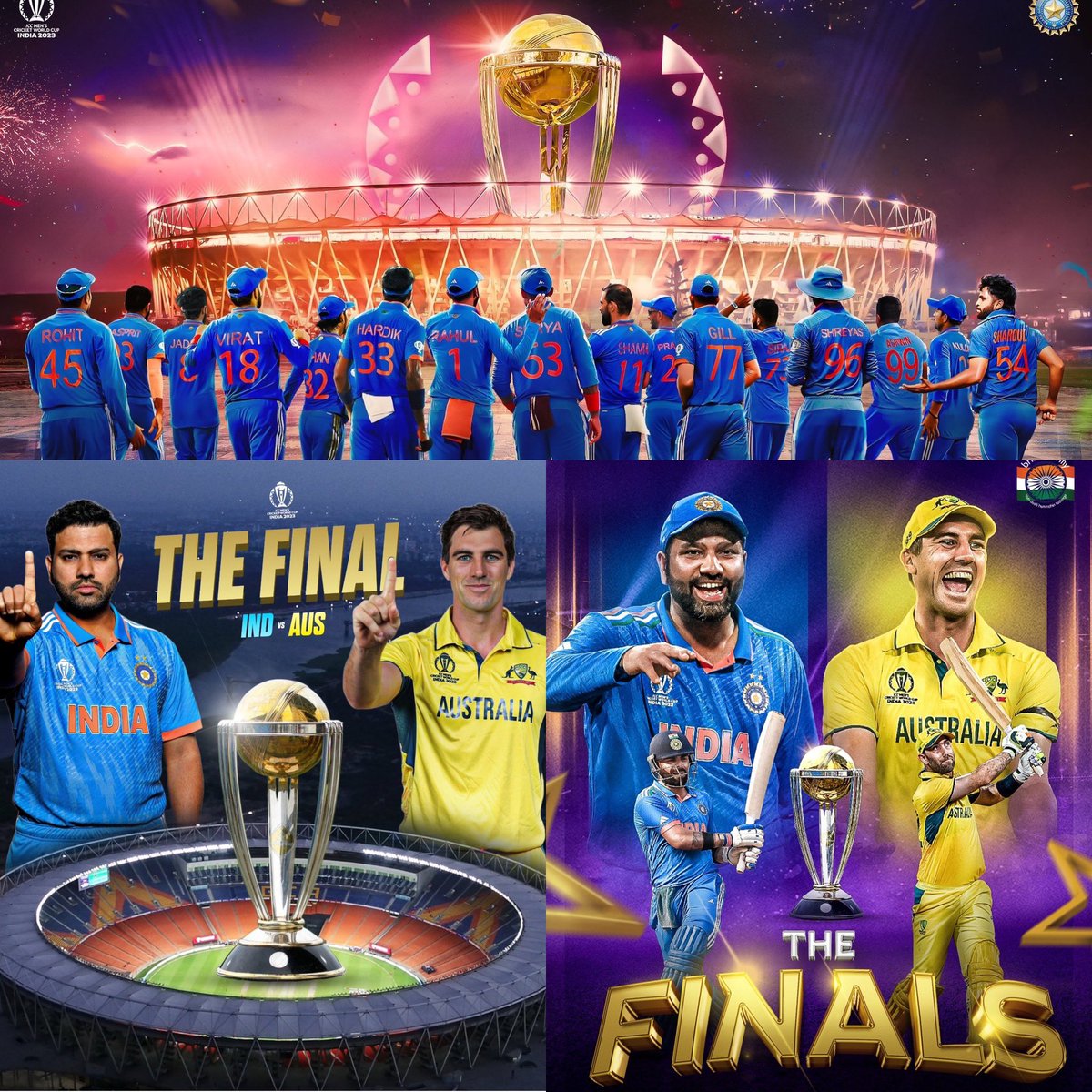 Best of luck Team India!  What a run 😀. Let’s get the World Cup! 🇮🇳🏆  Play well! 

#WorldcupFinal

#INDvsAUSfinal #CWC23Final #INDvsAUS